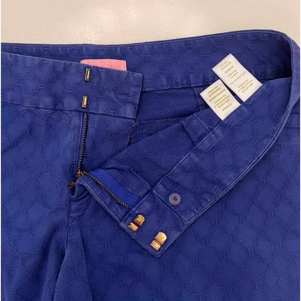LILLY PULITZER | 10 | Quatrefoil Shorts - Picture 12 of 12